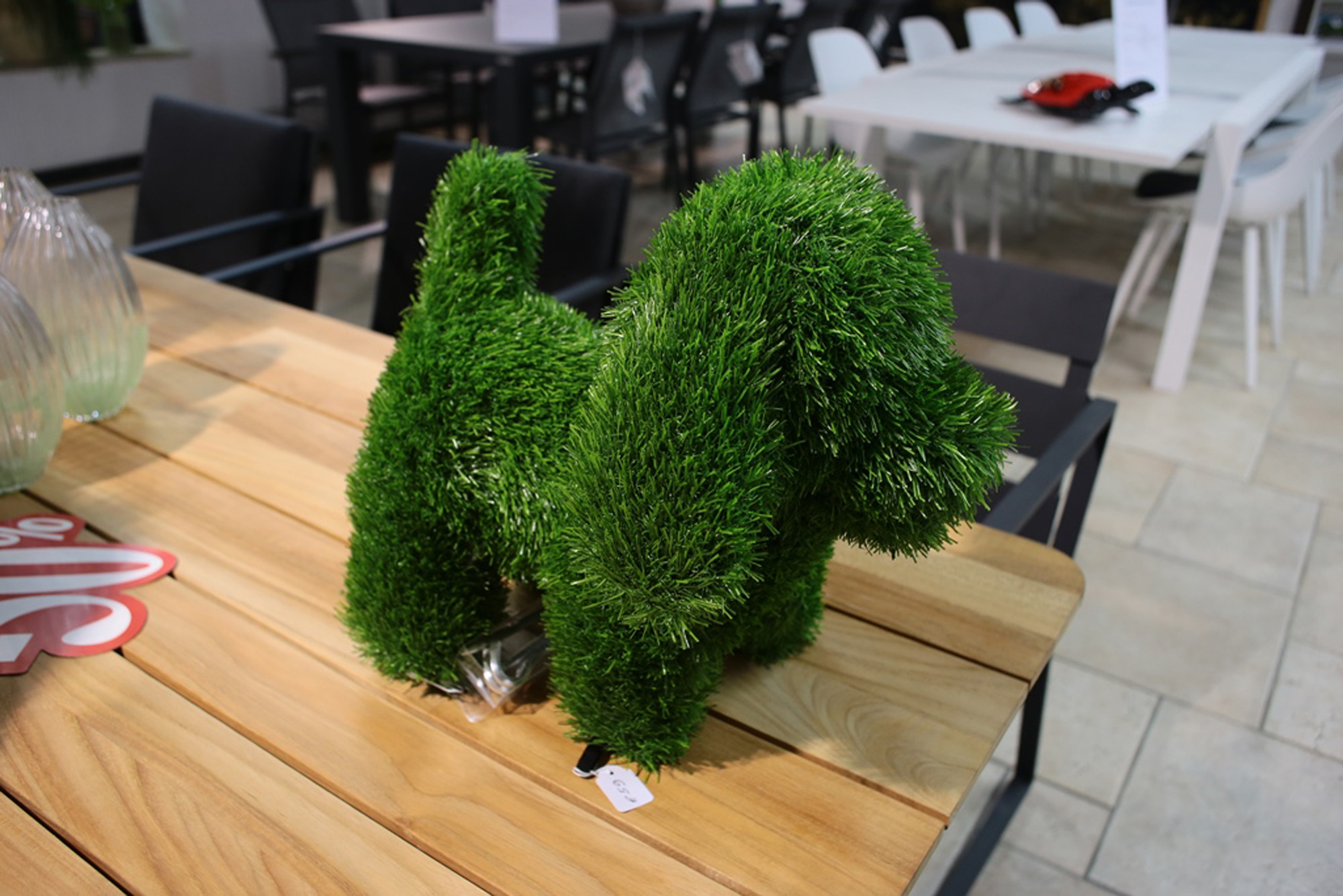 Kunstgras topiary dier klein