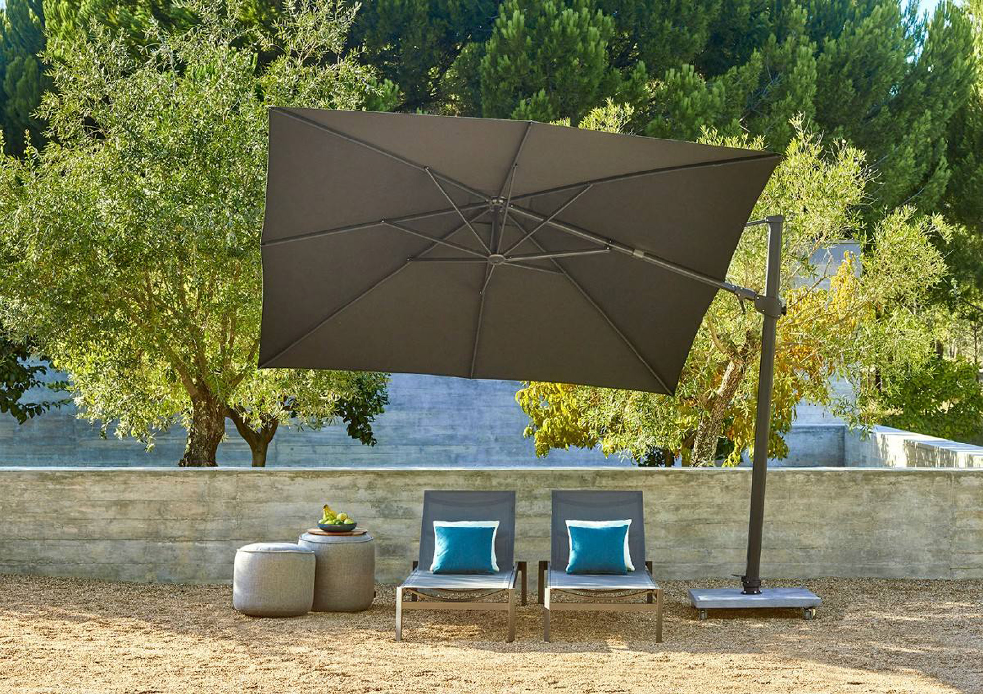 GRANADA ZWEEFPARASOL 3X3M.   