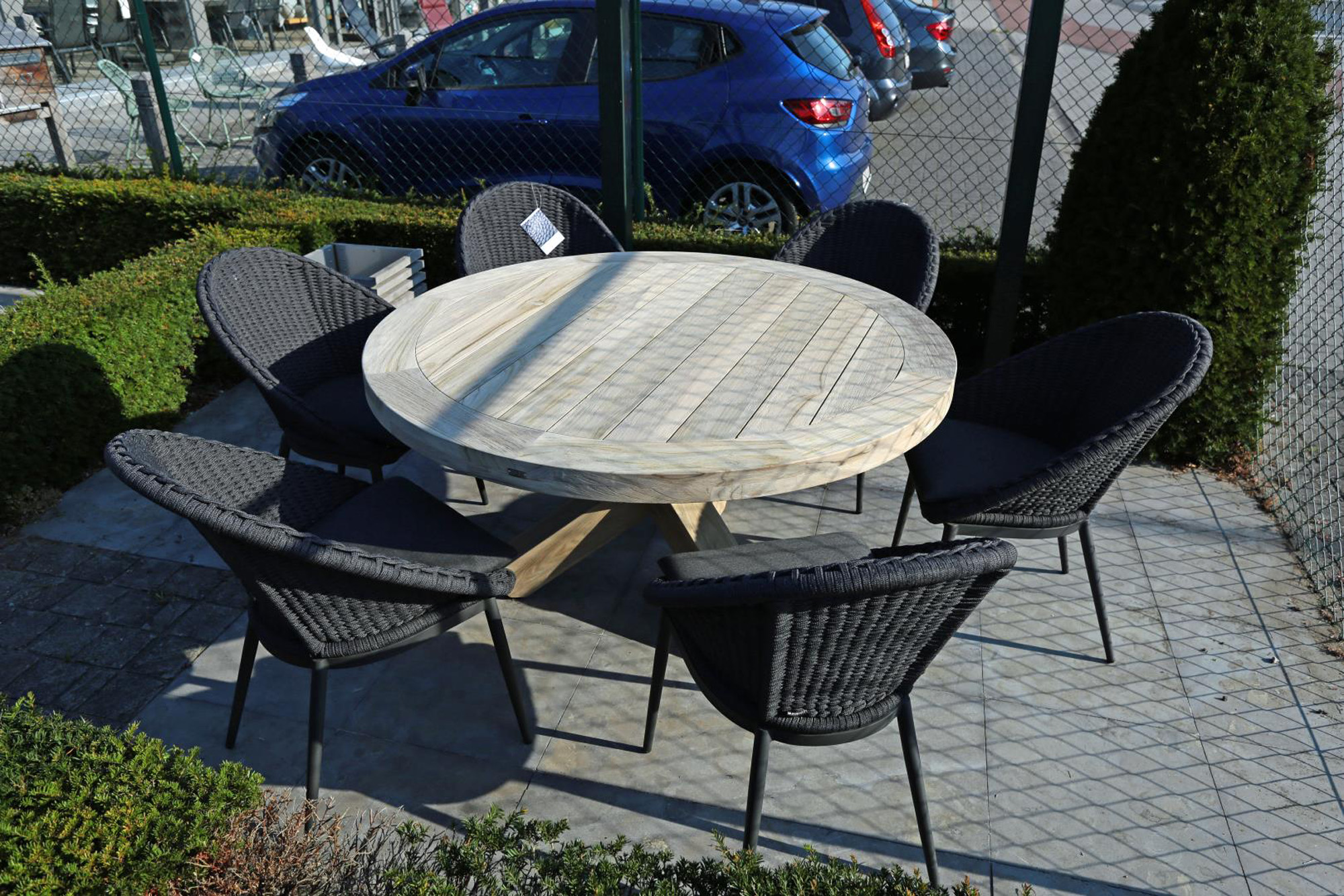 Riva tafel met fortuna rope